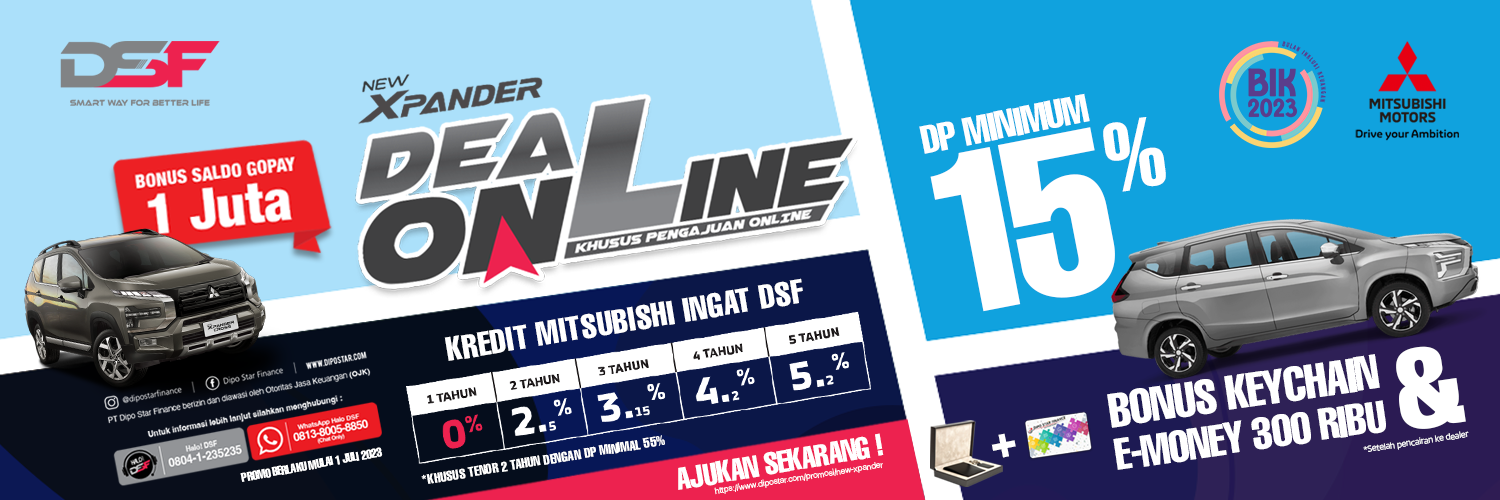 Deal Online Xpander Khusus Pengajuan Online
