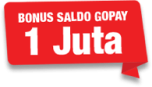 Bonus Saldo Gopay 1 Juta