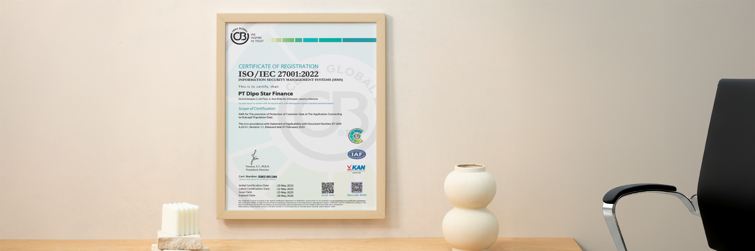 Komitmen DSF terhadap Keamanan Informasi & Perlindungan Data Melalui ISO/IEC 27001:2022