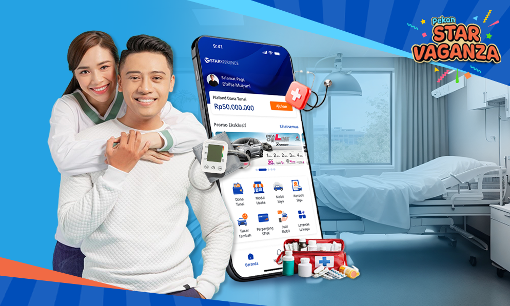 Ajukan Dana Tunai StarXperience untuk Biaya Kesehatan Mendesak
