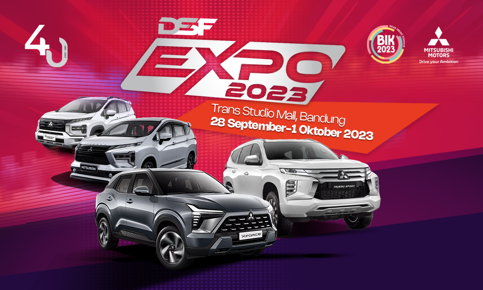 DSF Expo Bandung! Temukan Penawaran Menarik Pembiayaan Mobil Mitsubishi Impian Anda!