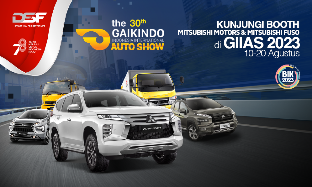 GIIAS 2023! DSF Siap Mendukung Penjualan Mitsubishi dengan Promo Pembiayaan Menarik!