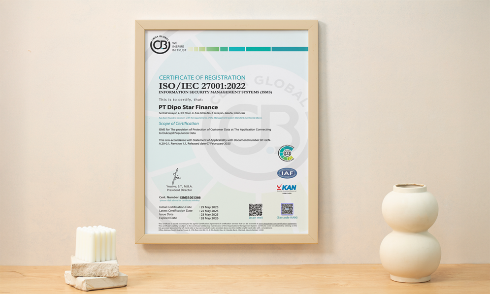 Komitmen DSF terhadap Keamanan Informasi & Perlindungan Data Melalui ISO/IEC 27001:2022