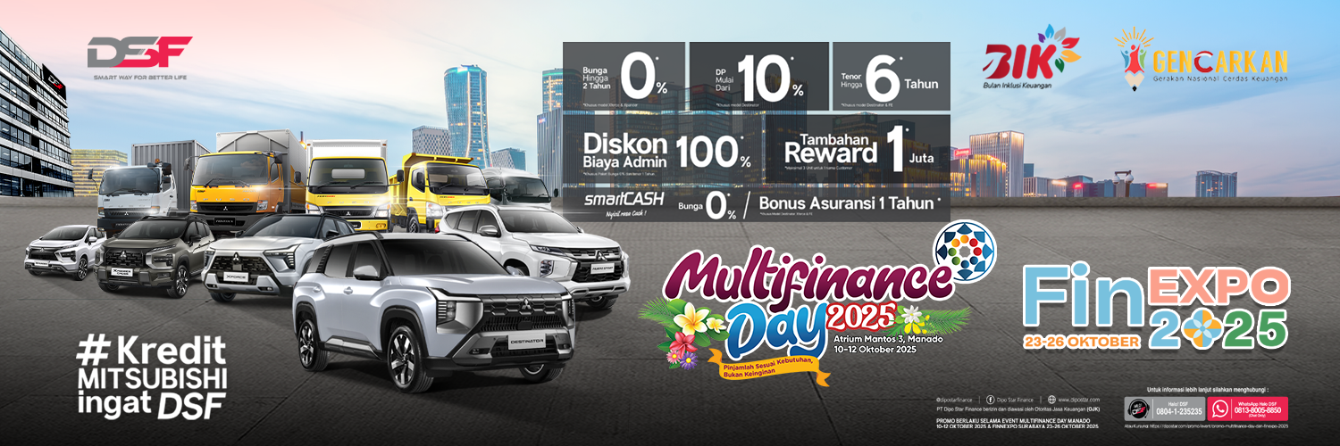 Promo Kredit Mitsubishi dari DSF