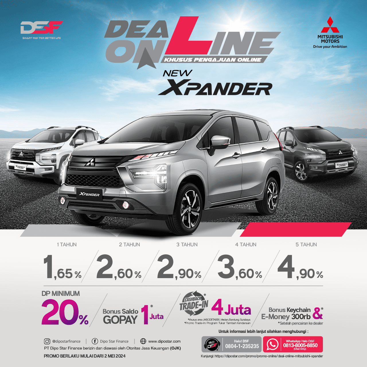 Promo Deal Online Xpander All Type