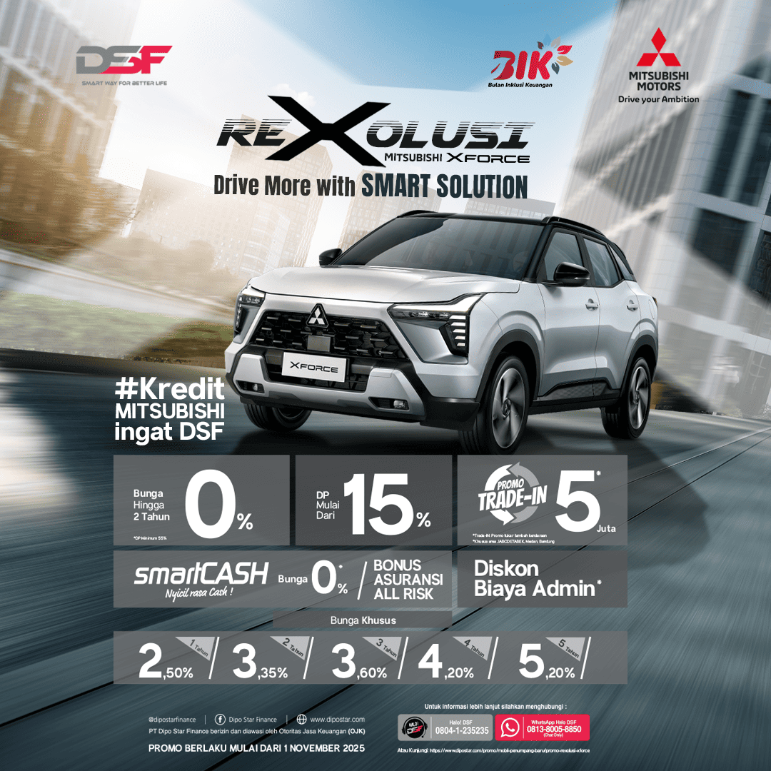 Promo Rexolusi XForce Bunga Ringan