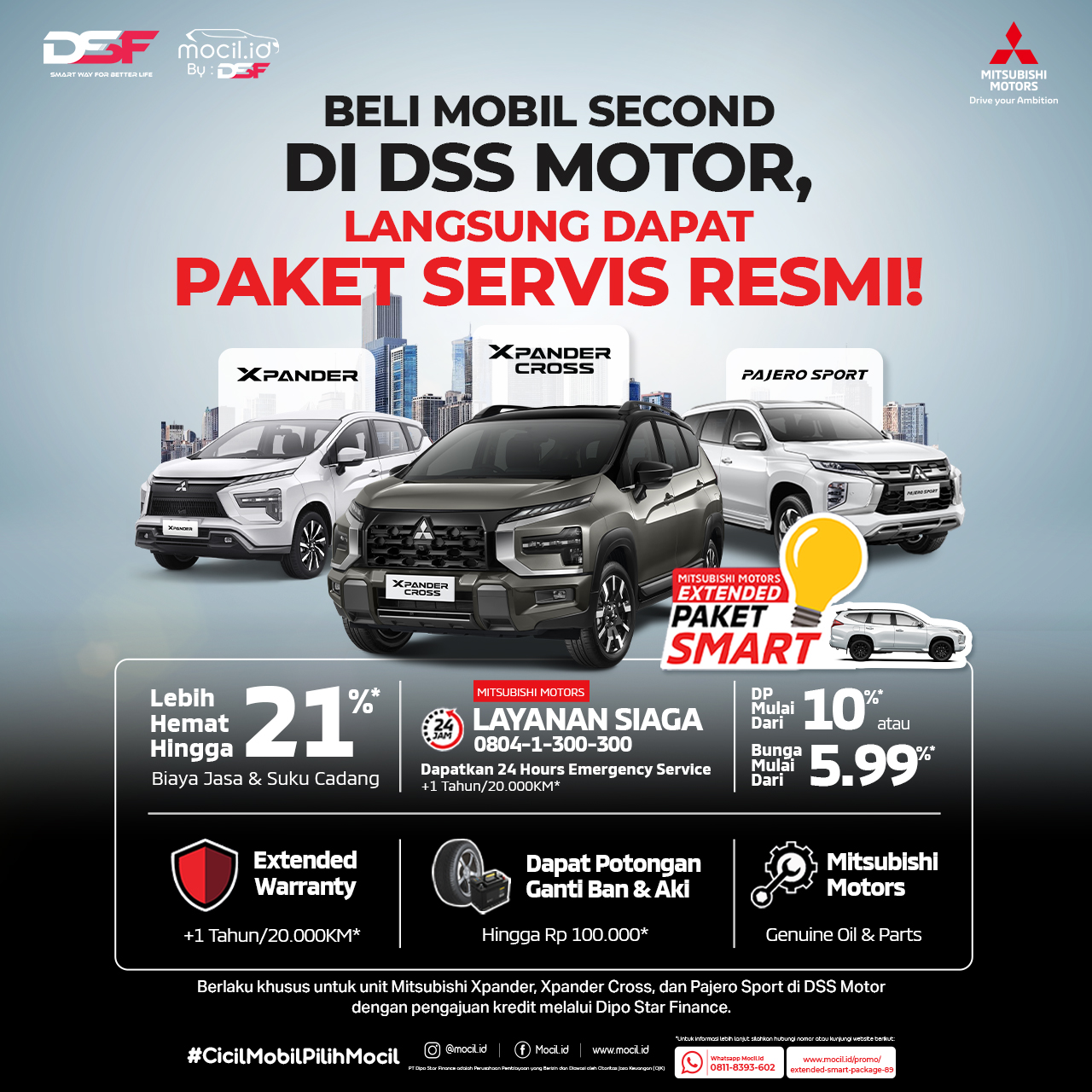 Cicil Mobil Bekas, Dapat Paket Servis Resmi