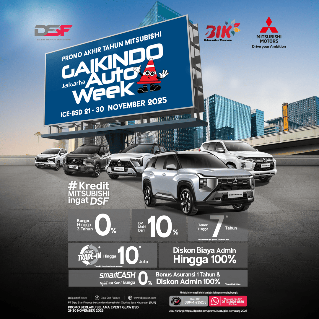 Promo Eksklusif DSF di Gaikindo Jakarta Auto Week 2025