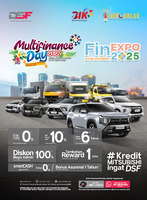 Promo Kredit Mitsubishi dari DSF