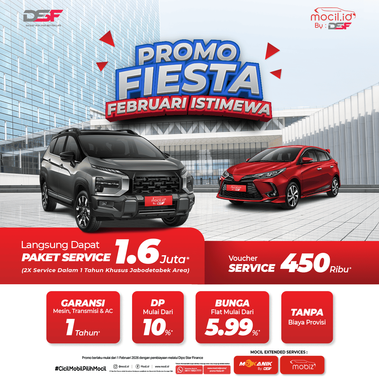 Kredit Mobil Bekas di Mocil.id by DSF