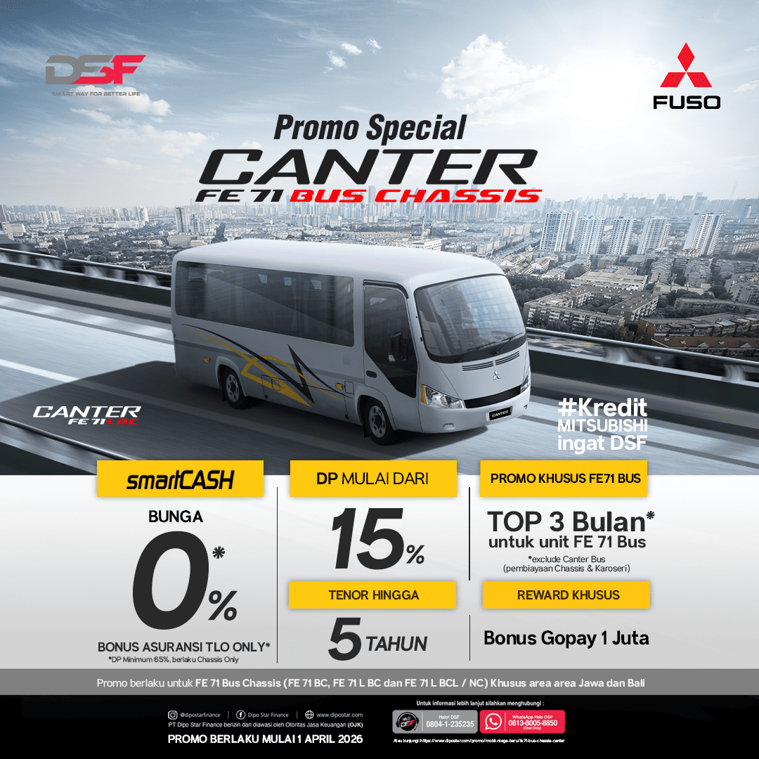 Promo Chassis Canter FE71