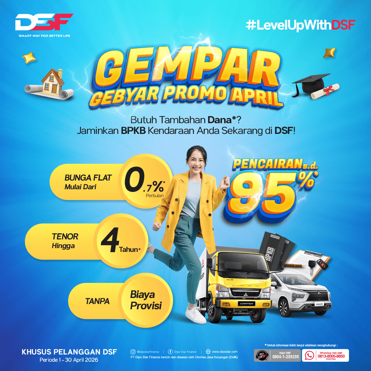 Kembangkan Bisnis Dengan Tambahan Modal dari DSF!